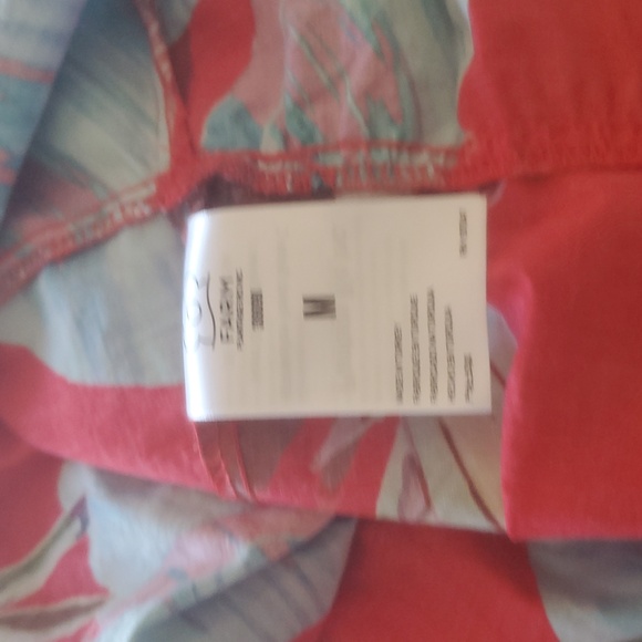 NWOT FARM RIO SWEET JUNGLE COTTON MIDI DRESS. SZ:M - Picture 12 of 13